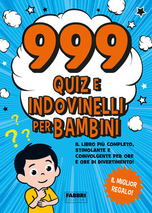 copertina 999 quiz e indovinelli per bambini