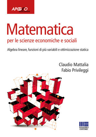 copertina Matematica per le scienze economiche e sociali