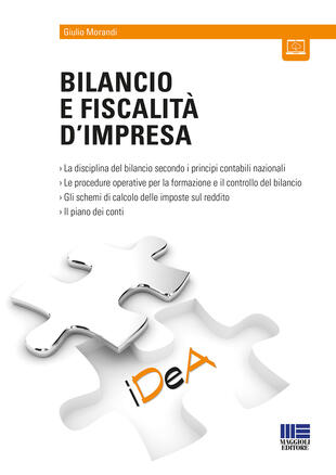 copertina Bilancio e fiscalità d'impresa. Con Contenuto digitale per accesso on line
