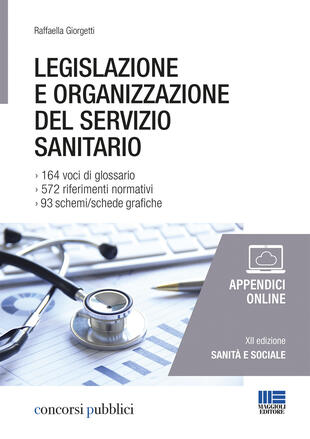 copertina Legislazione e organizzazione del servizio sanitario