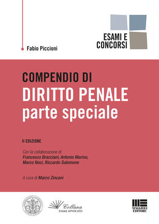 copertina Compendio di diritto penale. Parte speciale