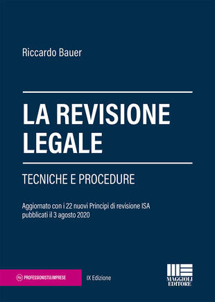 copertina La revisione legale. Tecniche e procedure