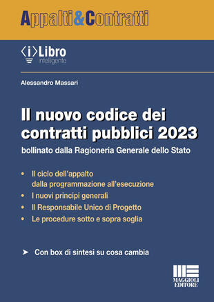 copertina Il nuovo codice dei contratti pubblici 2023