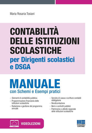 copertina Contabilità delle istituzioni scolastiche per dirigenti scolastici e DSGA