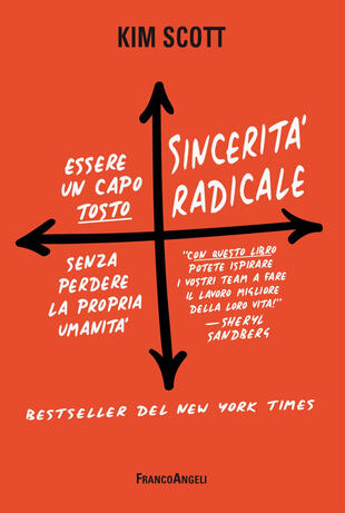 copertina Sincerità radicale. Essere un capo «tosto» senza perdere la propria umanità