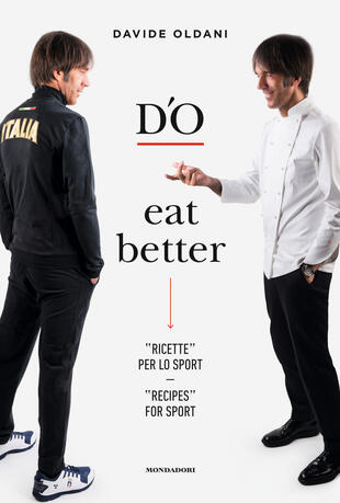 copertina D'O eat better. Ricette per lo sport. Ediz. italiana e inglese