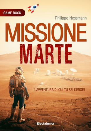 copertina Missione su Marte. Game book