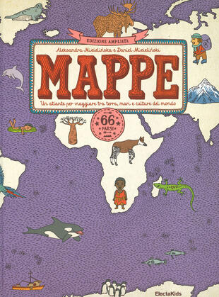 copertina Mappe. Un atlante per viaggiare tra terra, mari e culture del mondo. Nuova ediz.