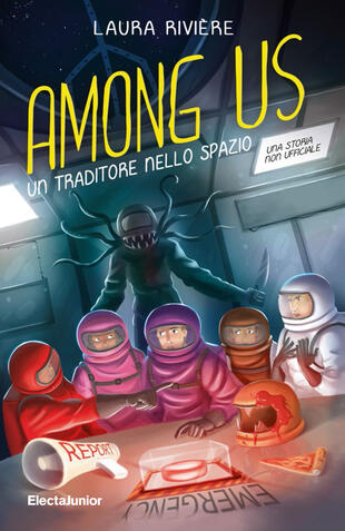 copertina Among us. Un traditore nello spazio