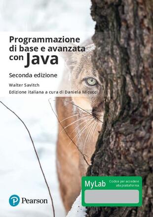 copertina Programmazione di base e avanzata con Java. Ediz. Mylab. Con Contenuto digitale per download e accesso on line