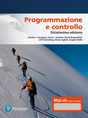 copertina Programmazione e controllo. Ediz. MyLab