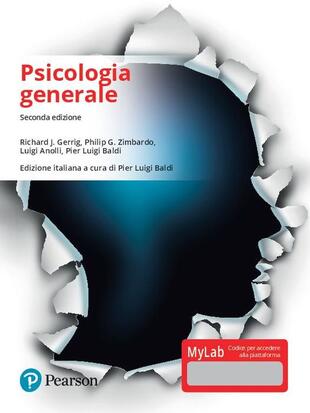 copertina Psicologia generale. Ediz. Mylab. Con Contenuto digitale per download e accesso on line
