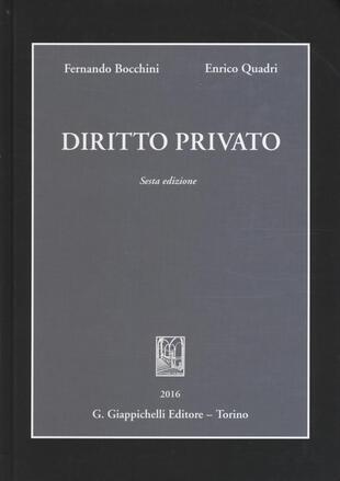 copertina Diritto privato