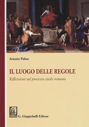 copertina Il luogo delle regole. Riflessioni sul processo civile romano