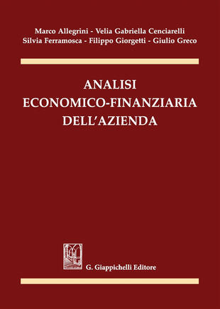 copertina Analisi economico-finanziaria dell'azienda