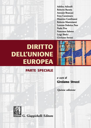 copertina Diritto dell'Unione Europea. Parte speciale