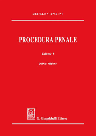 copertina Procedura penale