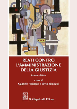 copertina Reati contro l'amministrazione della giustizia