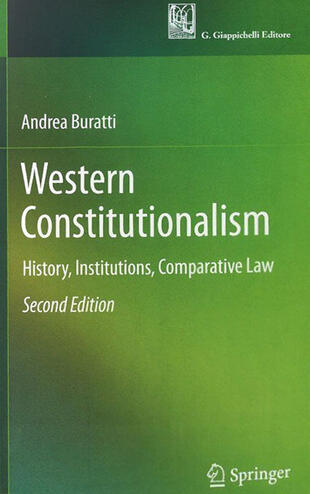 copertina Western constitutionalism. History, institutions, comparative law