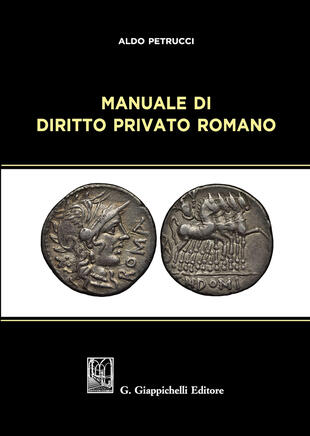 copertina Manuale di diritto privato romano