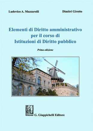 copertina Elementi di diritto amministrativo per il corso di Istituzioni di diritto pubblico