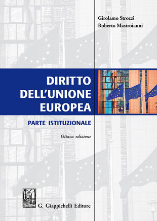 copertina Diritto dell'Unione Europea. Parte istituzionale