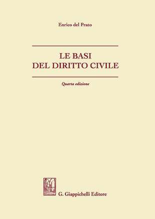 copertina Le basi del diritto civile