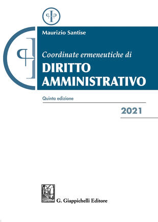 copertina Coordinate ermeneutiche di diritto amministrativo