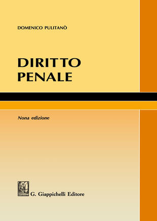 copertina Diritto penale