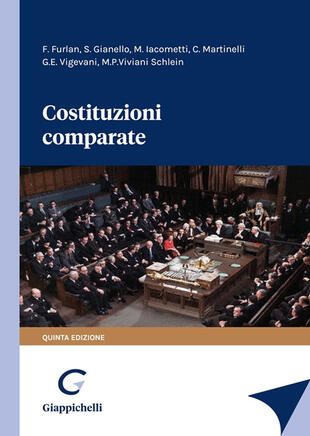 copertina Costituzioni comparate
