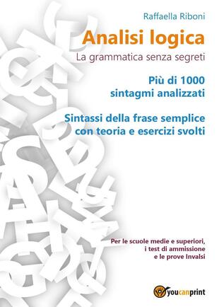 copertina Analisi logica. La grammatica senza segreti