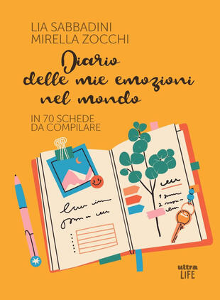 copertina Diario delle mie emozioni nel mondo. In 70 schede da compilare