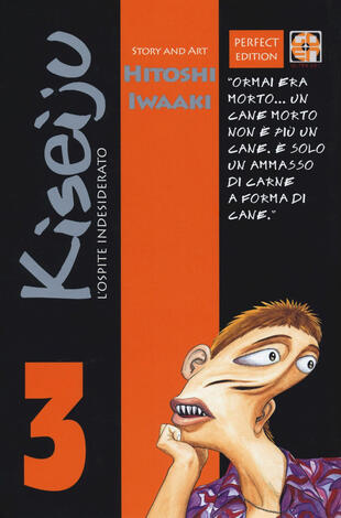 copertina L'ospite indesiderato. Kiseiju. Vol. 3