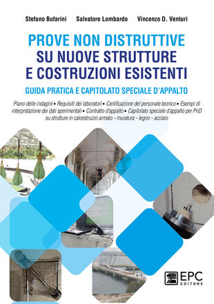 copertina Prove non distruttive su nuove strutture e costruzioni esistenti. Guida pratica e capitolato speciale d'appalto