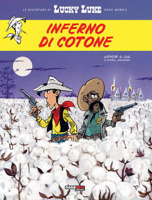 copertina Inferno di cotone. Lucky Luke
