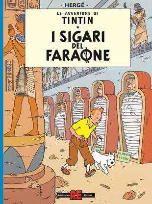 copertina Le avventure di Tintin. I sigari del faraone