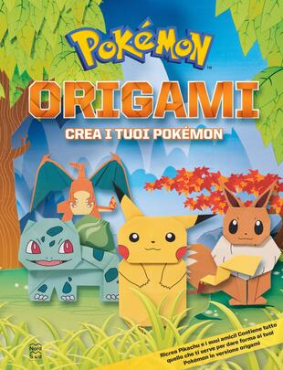 copertina Pokémon. Origami
