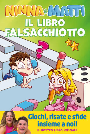 copertina Il libro falsacchiotto. Giochi, risate e sfide