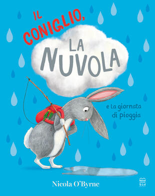 copertina Il coniglio, la nuvola e la giornata di pioggia