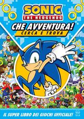 copertina Sonic The Hedgehog. Che avventura! Cerca e trova