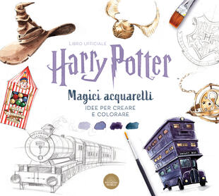 copertina Harry Potter. Magici acquarelli