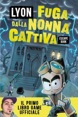 copertina Fuga dalla nonna cattiva. Escape book