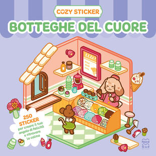 copertina Cozy sticker. Botteghe del cuore