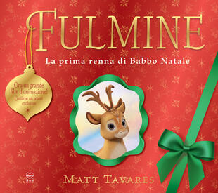 copertina Fulmine. La prima renna di Babbo Natale - Edizione Tie-in