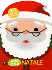 copertina Babbo Natale. Amici stickers. Ediz. a colori. Con Adesivi
