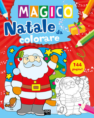 copertina Magico Natale da colorare