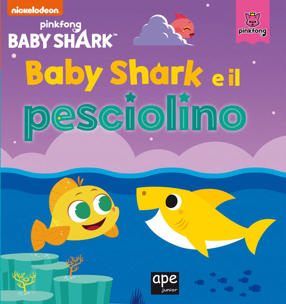 Disegno Da Colorare Baby Shark La Famiglia Del Bambino Shark 2