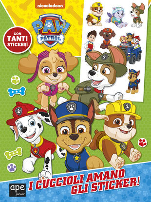 copertina Paw Patrol - I cuccioli amano gli sticker!