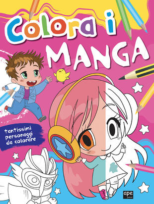 copertina Colora i Manga