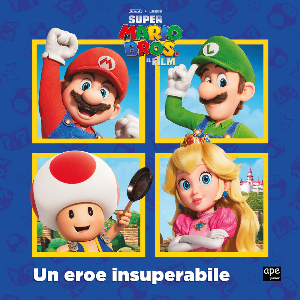 Super Mario pronti via! Libro da colorare